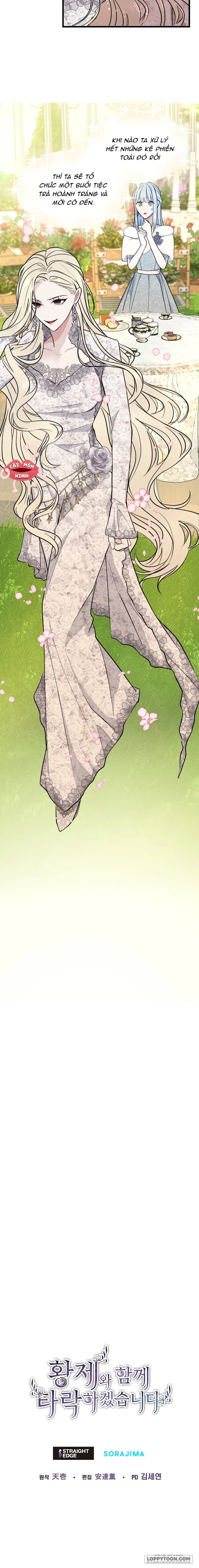 Tôi Sẽ Bị Trừ Khử Cùng Hoàng Đế Chap 10 - trang 25