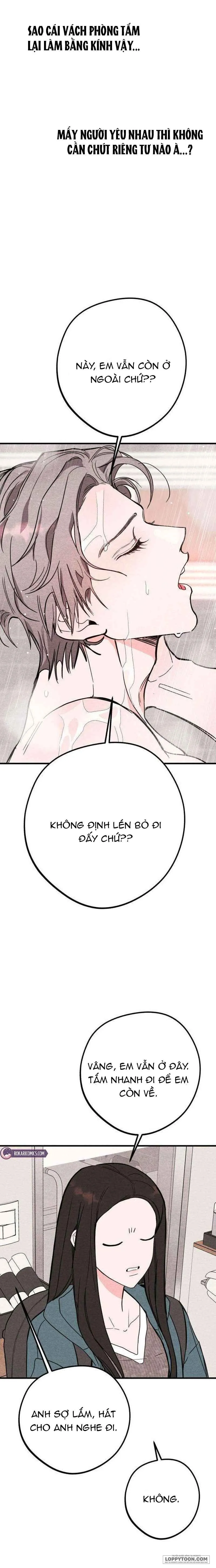 Bộ Mặt Che Giấu Của Tiền Bối Hoàn Hảo Chap 3 - Màn tắm rửa - trang 15