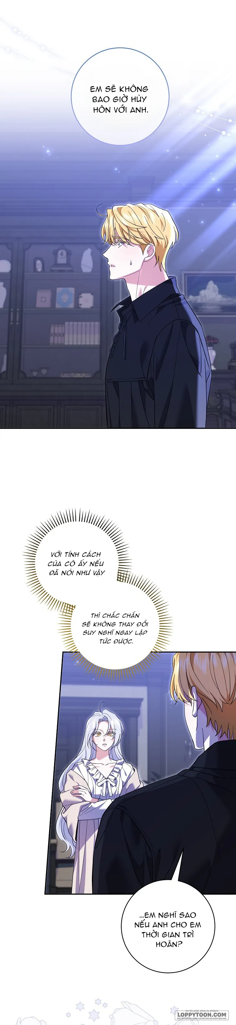 Vị Hôn Phu Phản Diện Cản Trở Con Đường Hoa Của Tôi Chap 42 - trang 1