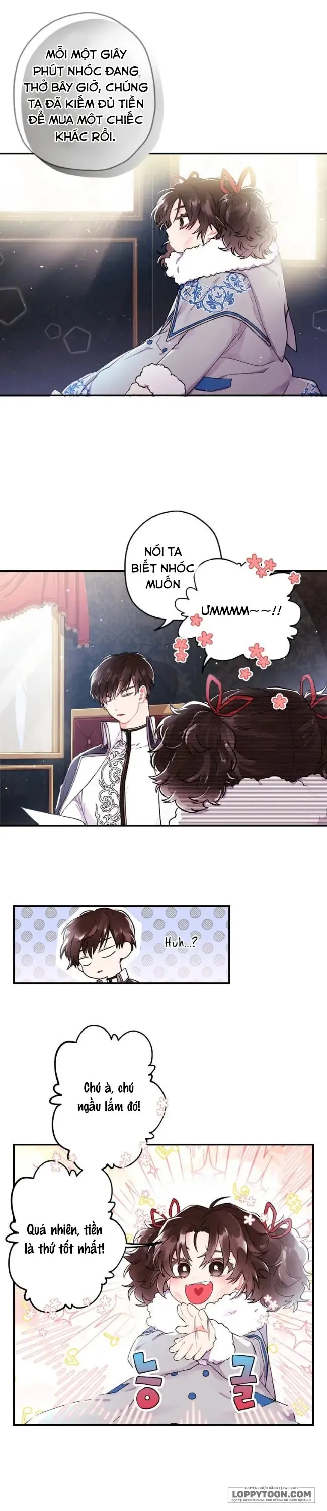 Tôi Đã Trở Thành Con Gái Nuôi Của Nam Chính Chap 4 - trang 12