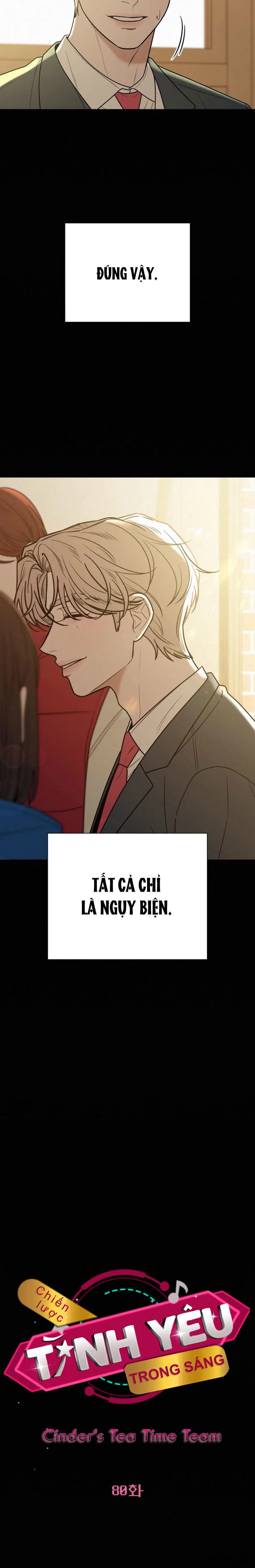 Chiến Lược Tình Yêu Trong Sáng Chap 80 - trang 8