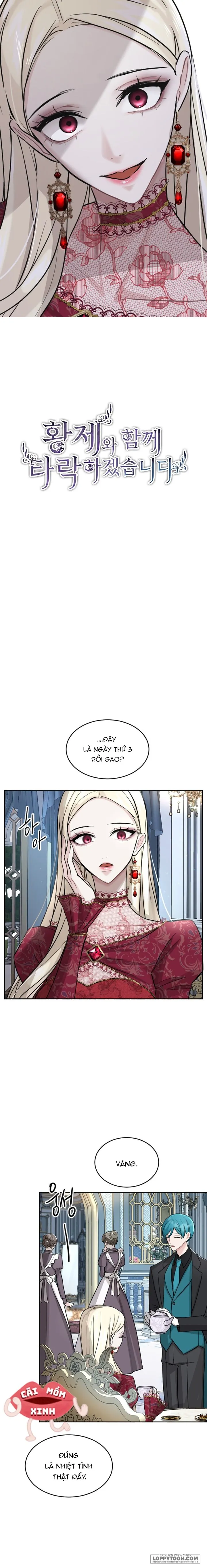 Tôi Sẽ Bị Trừ Khử Cùng Hoàng Đế Chap 19 - trang 1