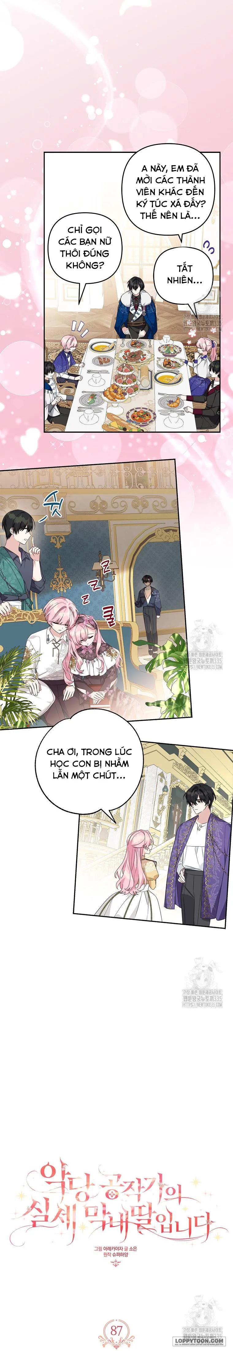 Tôi Đã Trở Thành Con Gái Út Của Công Tước Phản Diện Chap 87 - trang 35