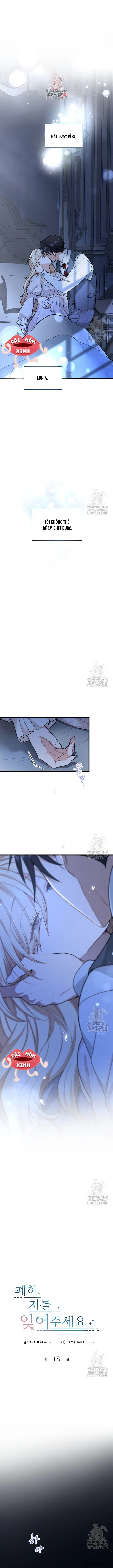 Bệ Hạ, Xin Hãy Quên Tôi Đi Chap 18 - trang 1