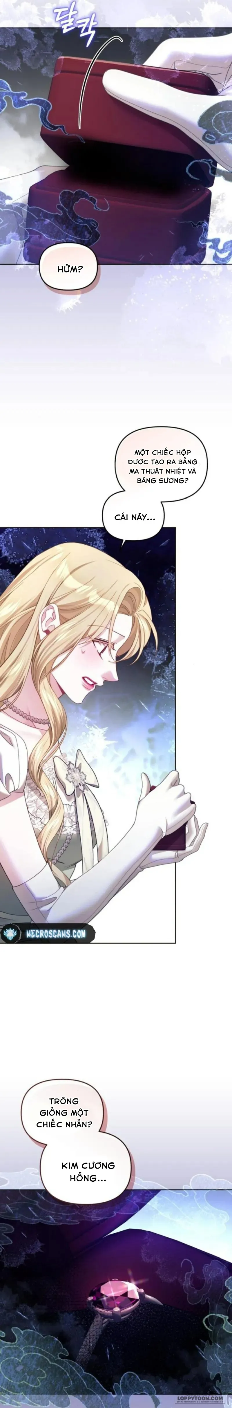 Tôi Đã Trải Qua Đêm Đầu Tiên Dù Chỉ Là Hoàng Hậu Thay Thế Chap 24 - trang 9