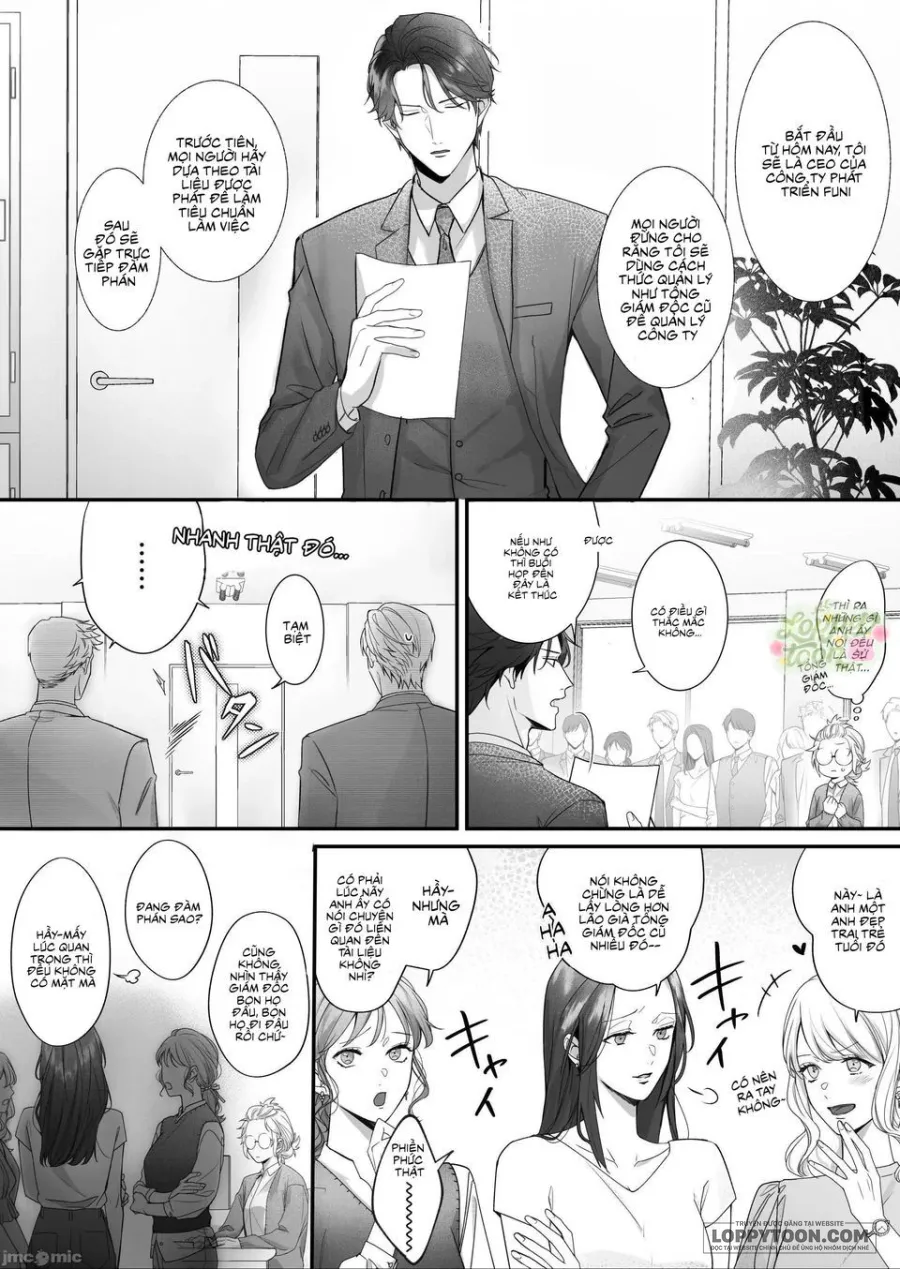 Tuyển Tập Manga Oneshot Của Loppy Chap 4.1 - Cô Nàng Lười Biếng Và Vị Tổng Giám Đốc Cưng Chiều (1) - trang 10
