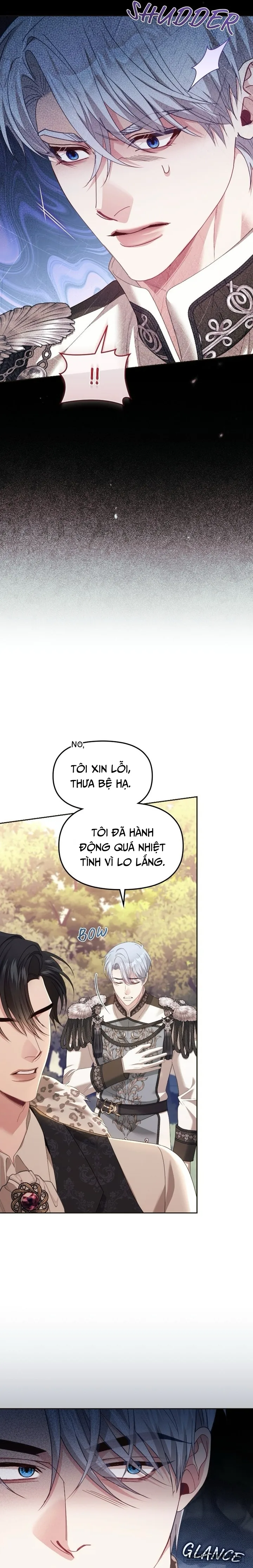 Tôi Đã Trải Qua Đêm Đầu Tiên Dù Chỉ Là Hoàng Hậu Thay Thế Chap 45 - trang 23