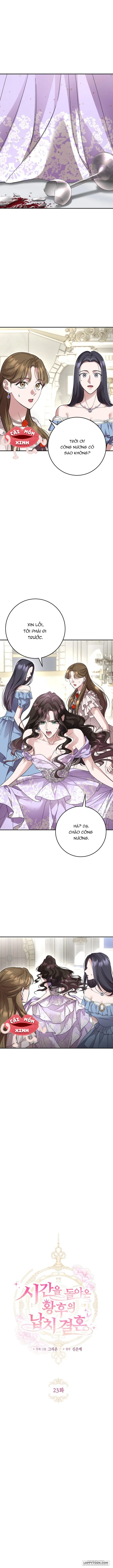 Cuộc Hôn Nhân Bị Bắt Cóc Xuyên Thời Gian Của Hoàng Hậu Chap 23 - trang 1