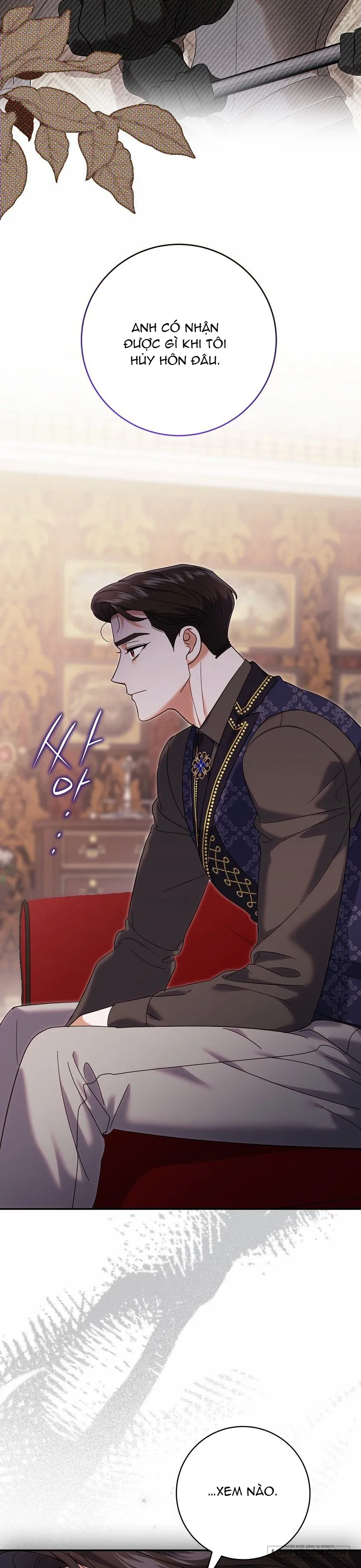 Vị Hôn Phu Phản Diện Cản Trở Con Đường Hoa Của Tôi Chap 19 - trang 3