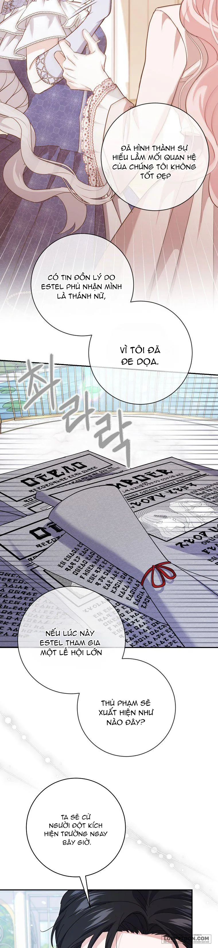 Vị Hôn Phu Phản Diện Cản Trở Con Đường Hoa Của Tôi Chap 23 - trang 25