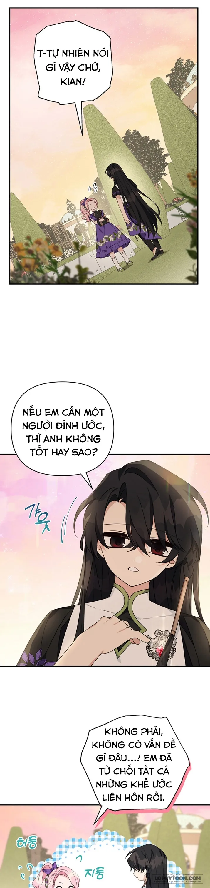 Tôi Đã Trở Thành Con Gái Út Của Công Tước Phản Diện Chap 56 - trang 2