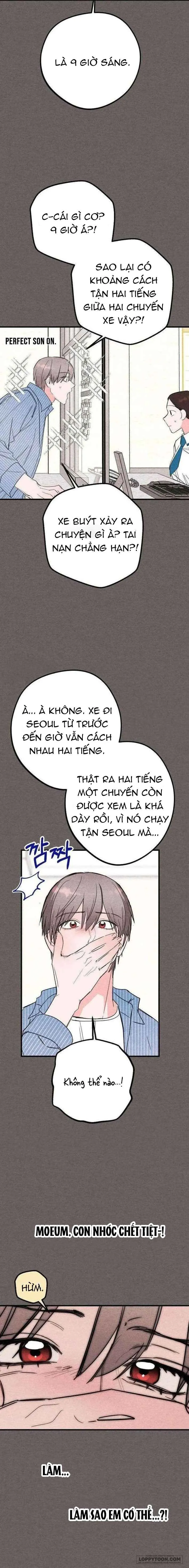 Bộ Mặt Che Giấu Của Tiền Bối Hoàn Hảo Chap 5 - 2 ngày 1 đêm - trang 5