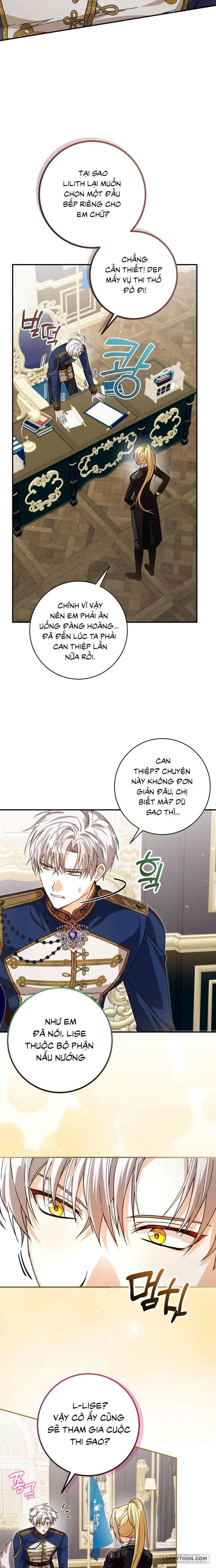 Trở Thành Đầu Bếp Riêng Của Nhân Vật Phản Diện Chap 25 - trang 17
