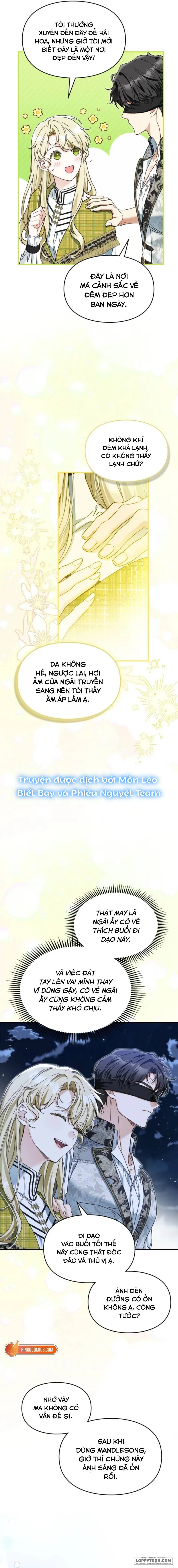Tôi Đã Đính Hôn Với Vị Công Tước Mù Chap 17 - trang 9