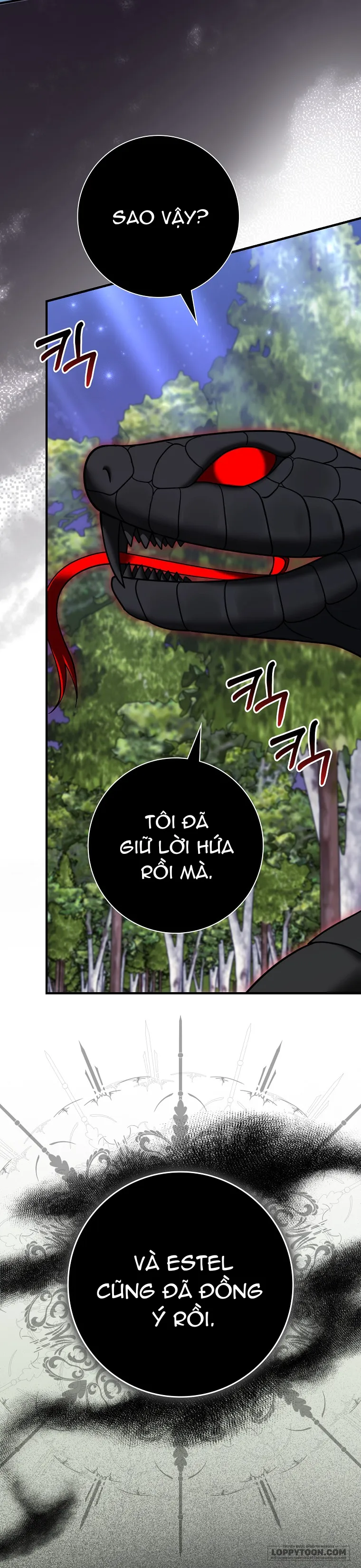 Vị Hôn Phu Phản Diện Cản Trở Con Đường Hoa Của Tôi Chap 59 - trang 5
