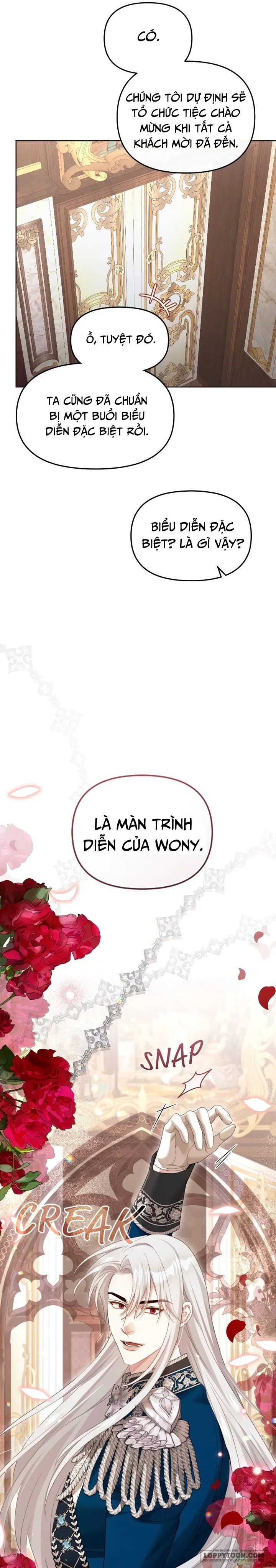 Tôi Đã Trải Qua Đêm Đầu Tiên Dù Chỉ Là Hoàng Hậu Thay Thế Chap 43 - trang 9