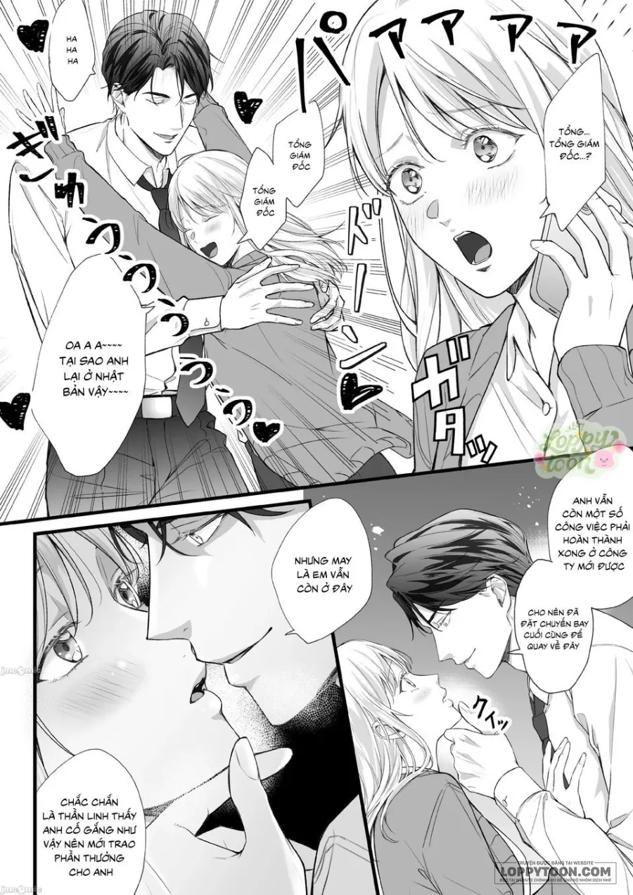 Tuyển Tập Manga Oneshot Của Loppy Chap 4.2 - Cô Nàng Lười Biếng Và Vị Tổng Giám Đốc Cưng Chiều (2) - trang 19