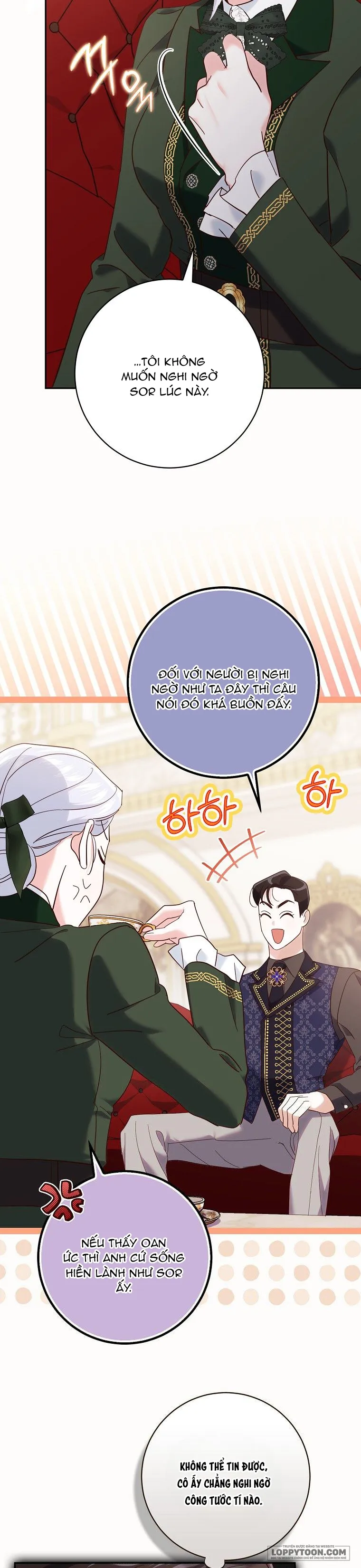 Vị Hôn Phu Phản Diện Cản Trở Con Đường Hoa Của Tôi Chap 18 - trang 37