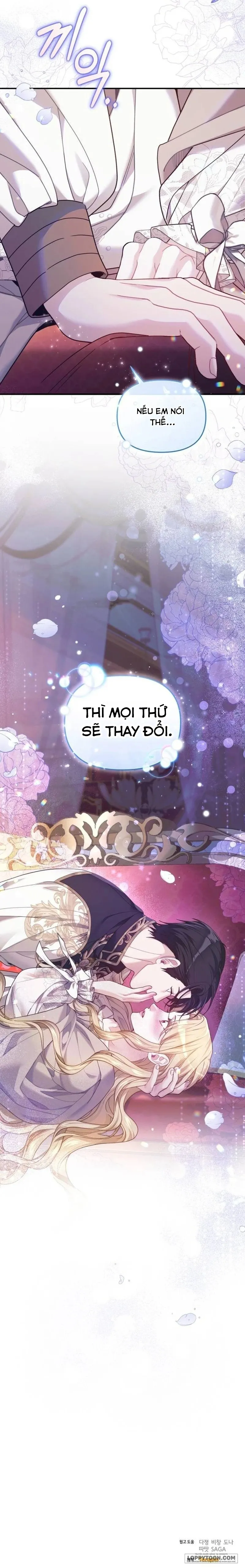 Tôi Đã Trải Qua Đêm Đầu Tiên Dù Chỉ Là Hoàng Hậu Thay Thế Chap 15 - trang 34
