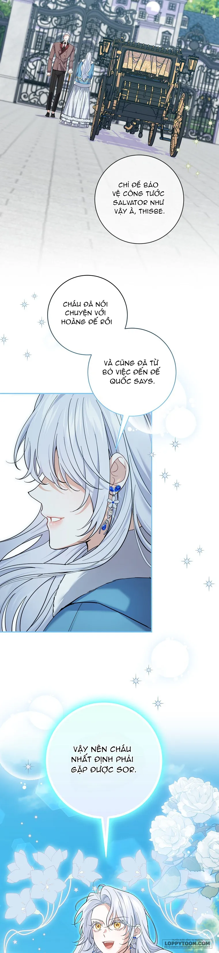 Vị Hôn Phu Phản Diện Cản Trở Con Đường Hoa Của Tôi Chap 41 - trang 2