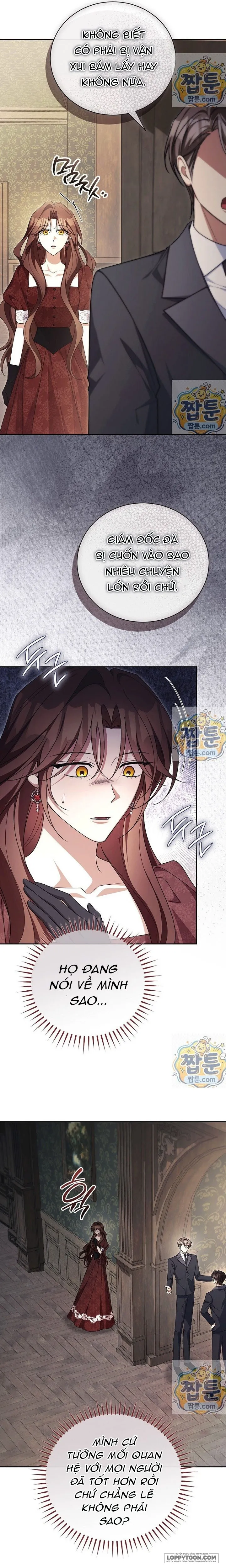 Hôn Phu À, Ta Biết Chàng Ghét Ta Chap 54 - trang 9