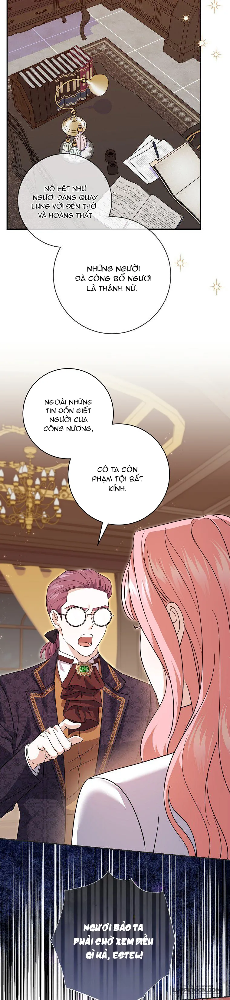 Vị Hôn Phu Phản Diện Cản Trở Con Đường Hoa Của Tôi Chap 25 - trang 17