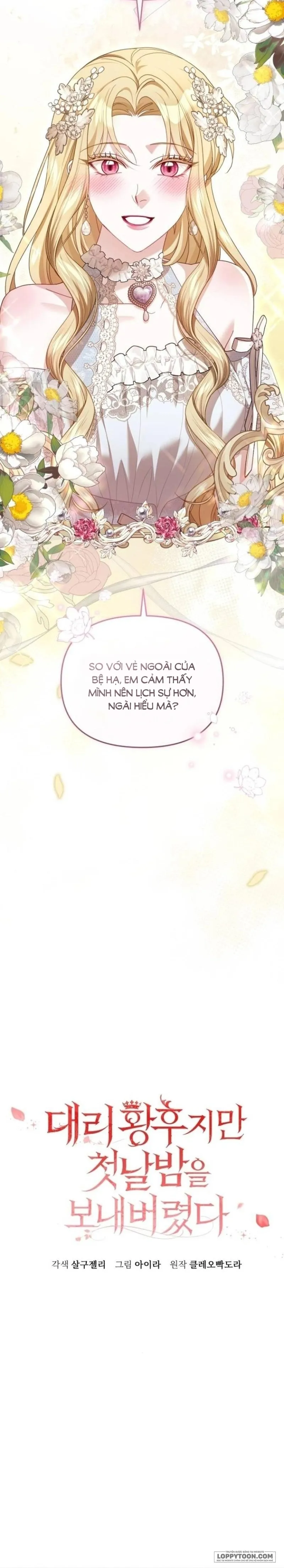 Tôi Đã Trải Qua Đêm Đầu Tiên Dù Chỉ Là Hoàng Hậu Thay Thế Chap 30 - trang 8