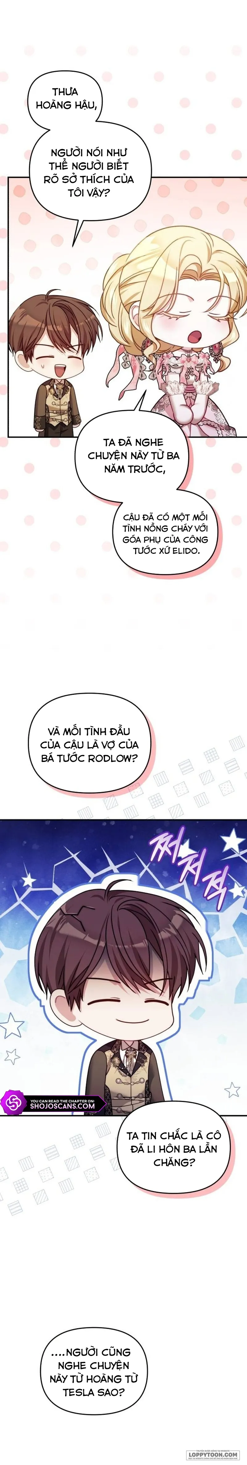 Tôi Đã Trải Qua Đêm Đầu Tiên Dù Chỉ Là Hoàng Hậu Thay Thế Chap 11 - trang 9