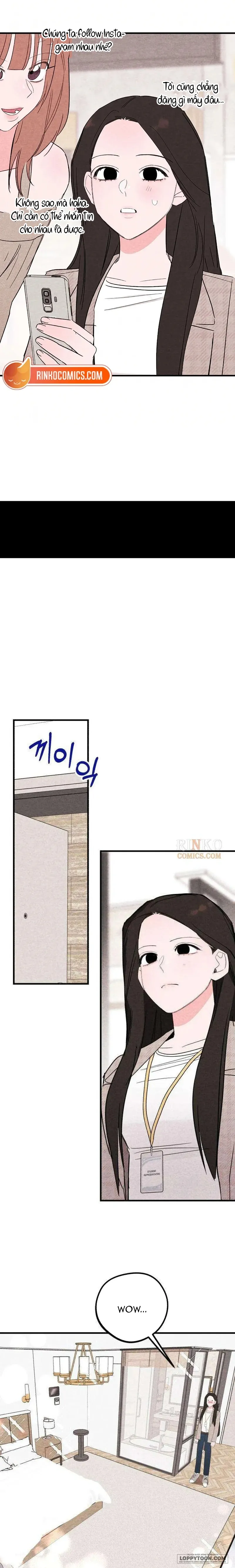 Bộ Mặt Che Giấu Của Tiền Bối Hoàn Hảo Chap 7 - Khoảng khắc khiến trái tim rung động - trang 9