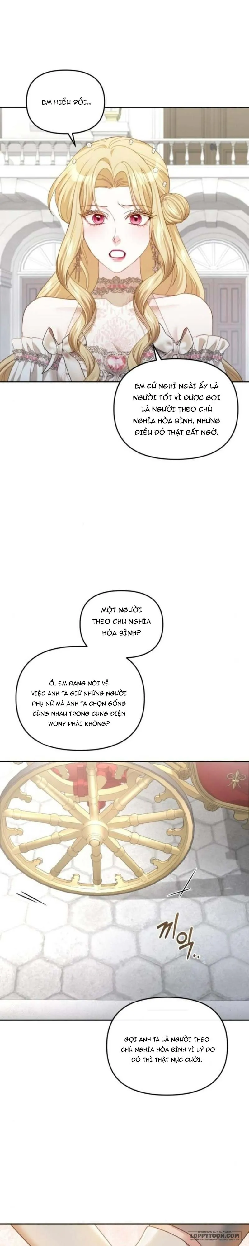 Tôi Đã Trải Qua Đêm Đầu Tiên Dù Chỉ Là Hoàng Hậu Thay Thế Chap 42 - trang 7