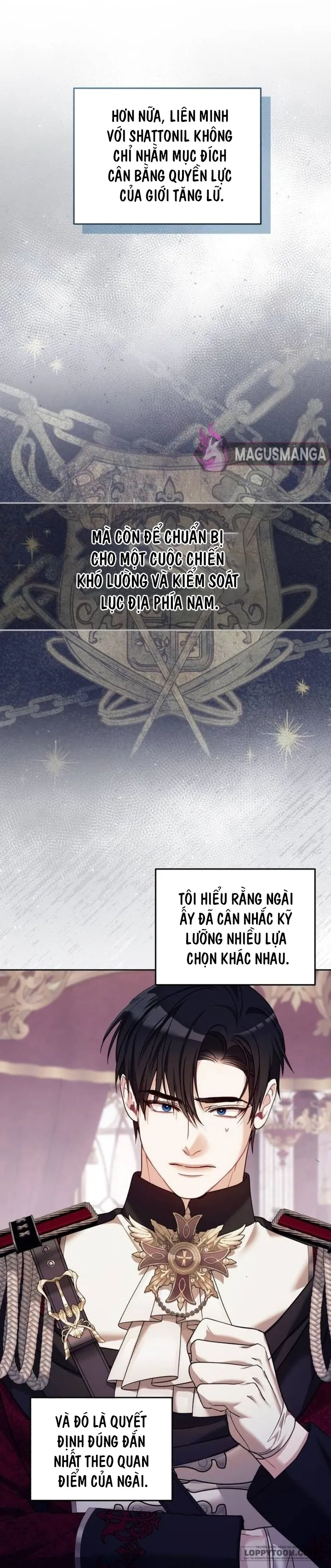 Tôi Đã Trải Qua Đêm Đầu Tiên Dù Chỉ Là Hoàng Hậu Thay Thế Chap 9 - trang 10