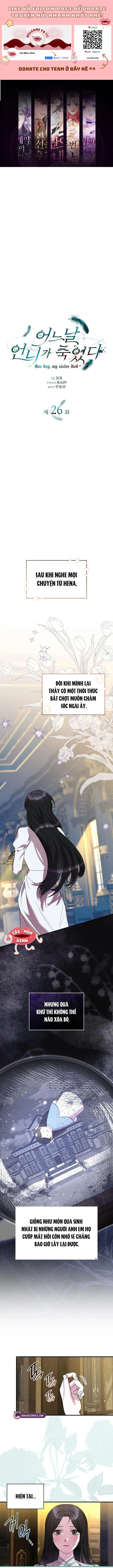 Vào Ngày Mà Chị Gái Tôi Qua Đời Chap 26 - trang 1