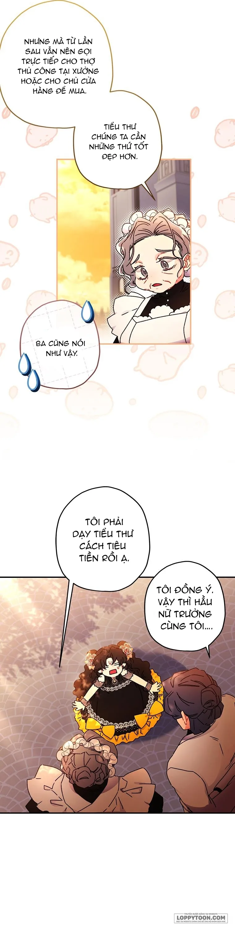 Tôi Đã Trở Thành Con Gái Nuôi Của Nam Chính Chap 108 - trang 17