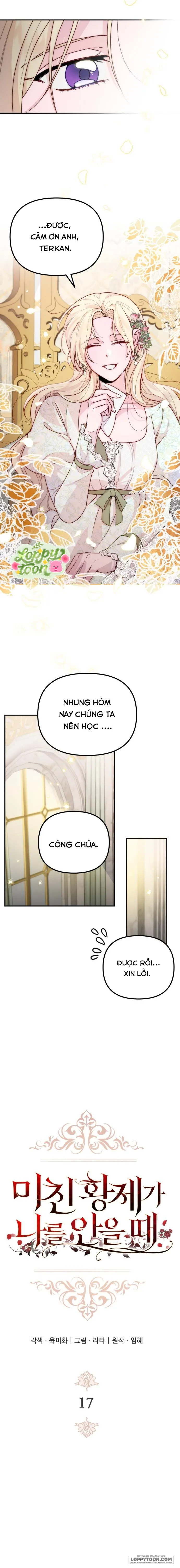 Hoàng Đế Điên Cuồng Ôm Lấy Tôi Chap 17 - trang 7