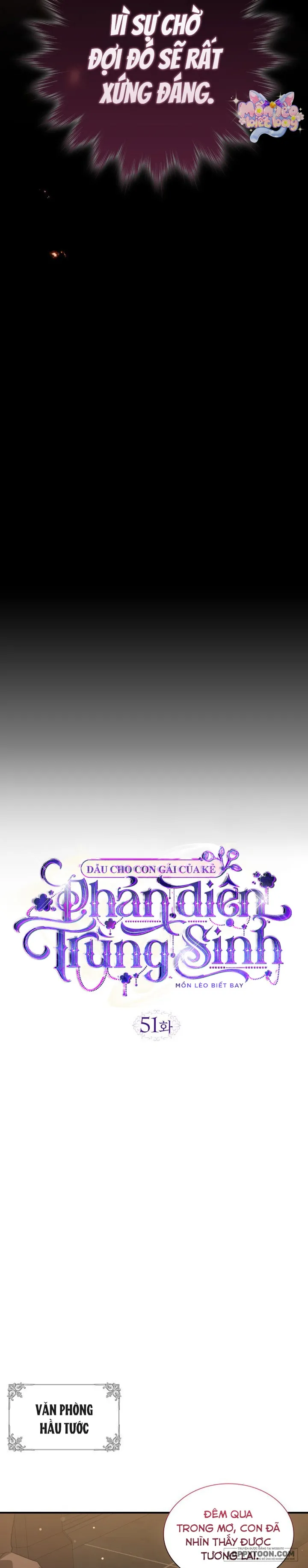 Dẫu Cho Con Gái Của Kẻ Phản Diện Trùng Sinh Chap 51 - trang 8