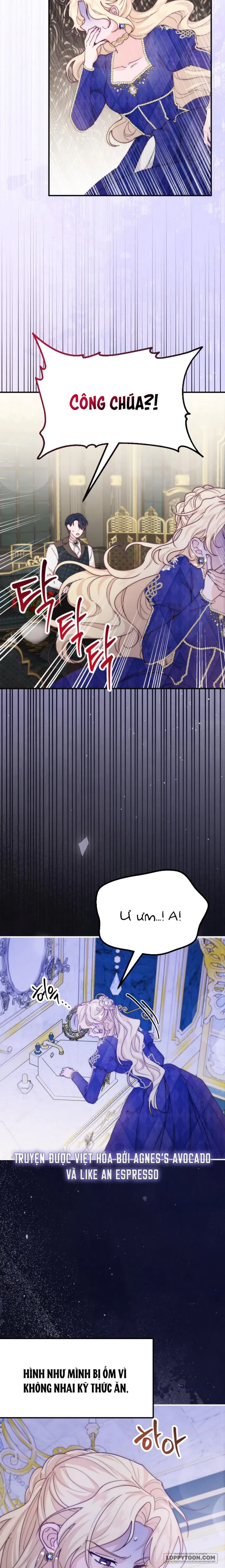 Hoàng Đế Điên Cuồng Ôm Lấy Tôi Chap 8 - trang 9