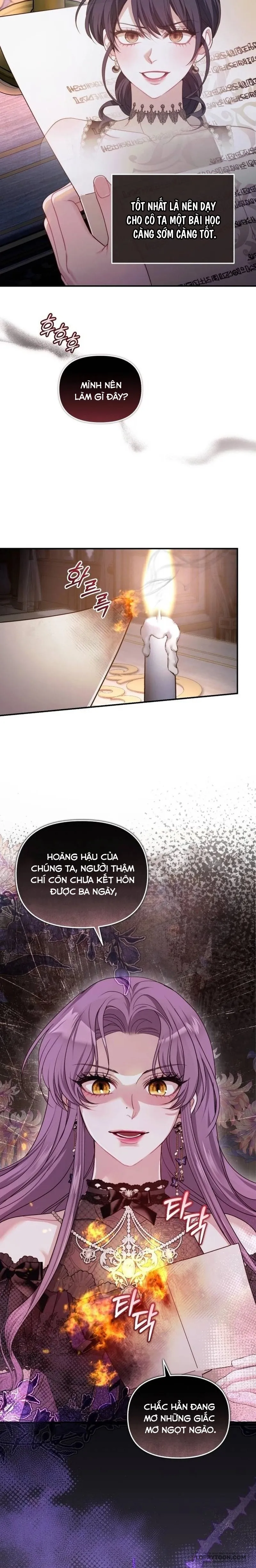 Tôi Đã Trải Qua Đêm Đầu Tiên Dù Chỉ Là Hoàng Hậu Thay Thế Chap 7 - trang 38