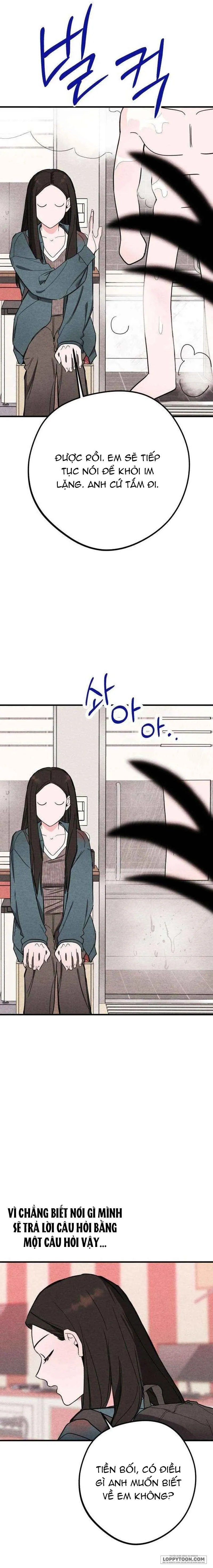 Bộ Mặt Che Giấu Của Tiền Bối Hoàn Hảo Chap 3 - Màn tắm rửa - trang 17