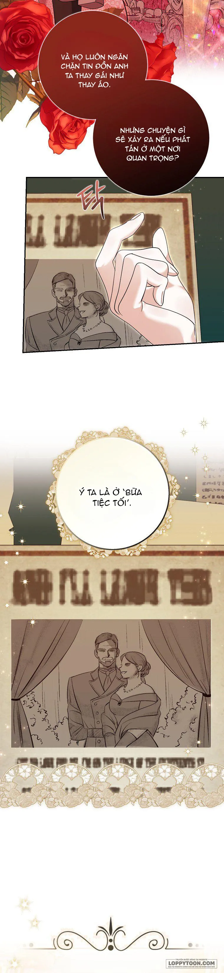 Vị Hôn Phu Phản Diện Cản Trở Con Đường Hoa Của Tôi Chap 26 - trang 34