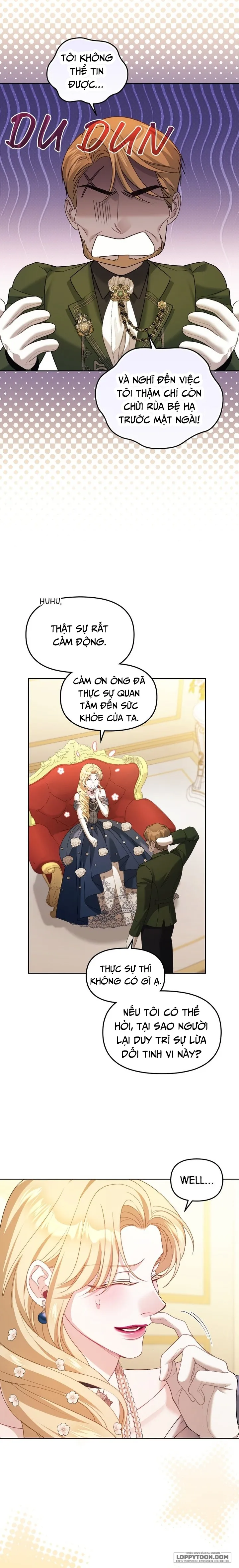 Tôi Đã Trải Qua Đêm Đầu Tiên Dù Chỉ Là Hoàng Hậu Thay Thế Chap 44 - trang 8
