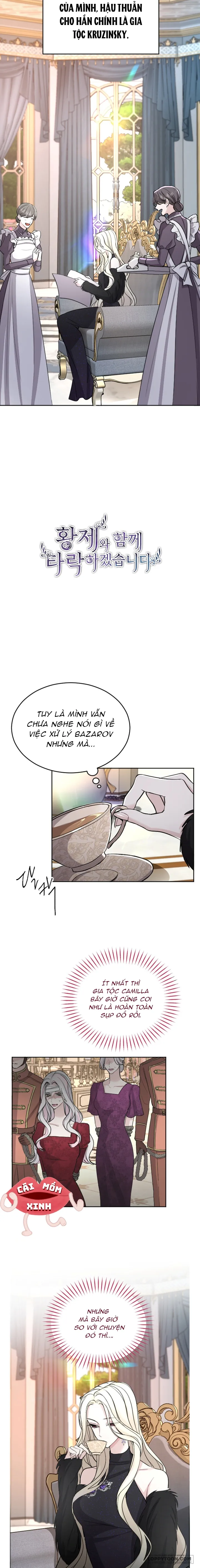 Tôi Sẽ Bị Trừ Khử Cùng Hoàng Đế Chap 46 - trang 2