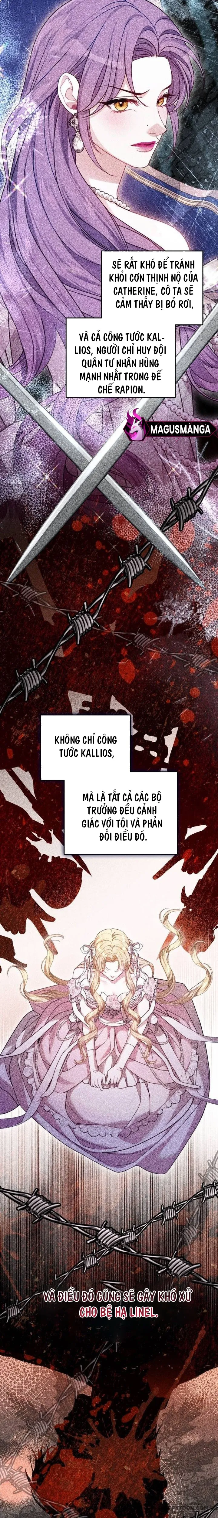 Tôi Đã Trải Qua Đêm Đầu Tiên Dù Chỉ Là Hoàng Hậu Thay Thế Chap 16 - trang 19