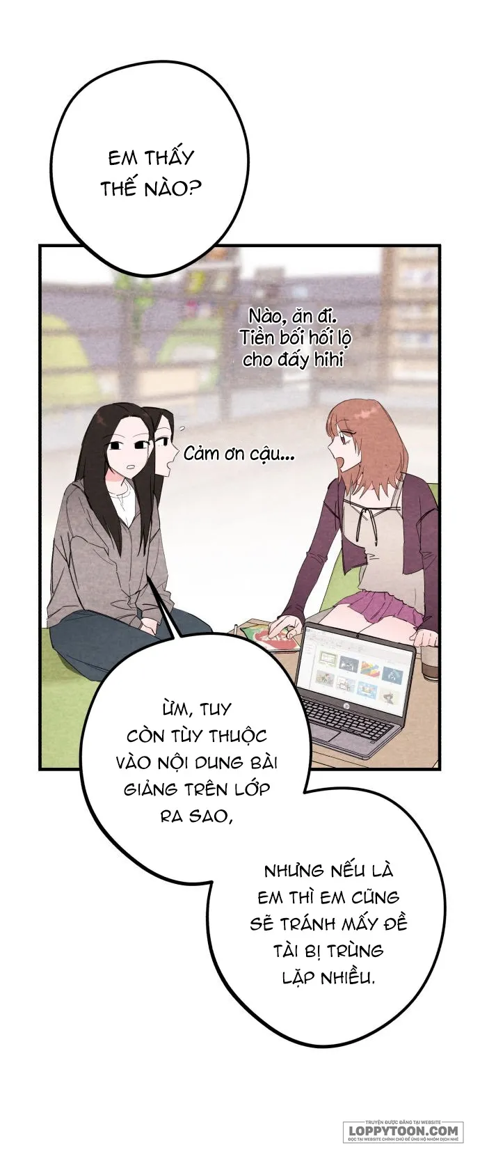 Bộ Mặt Che Giấu Của Tiền Bối Hoàn Hảo Chap 18 - 18. Điểm kết thúc ánh nhìn của tiền bối hoàn hảo - trang 9