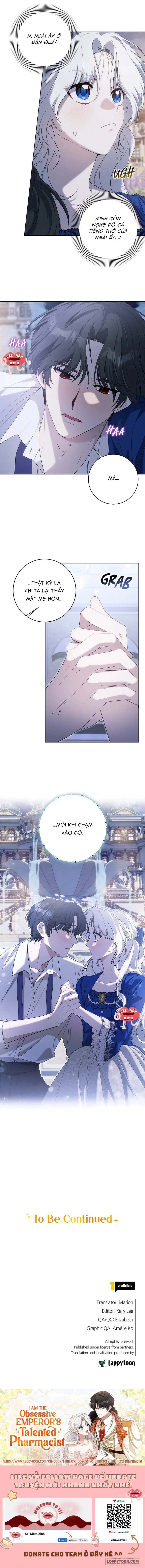 Nữ Dược Sư Của Vị Hoàng Đế Si Tình Chap 8 - trang 12
