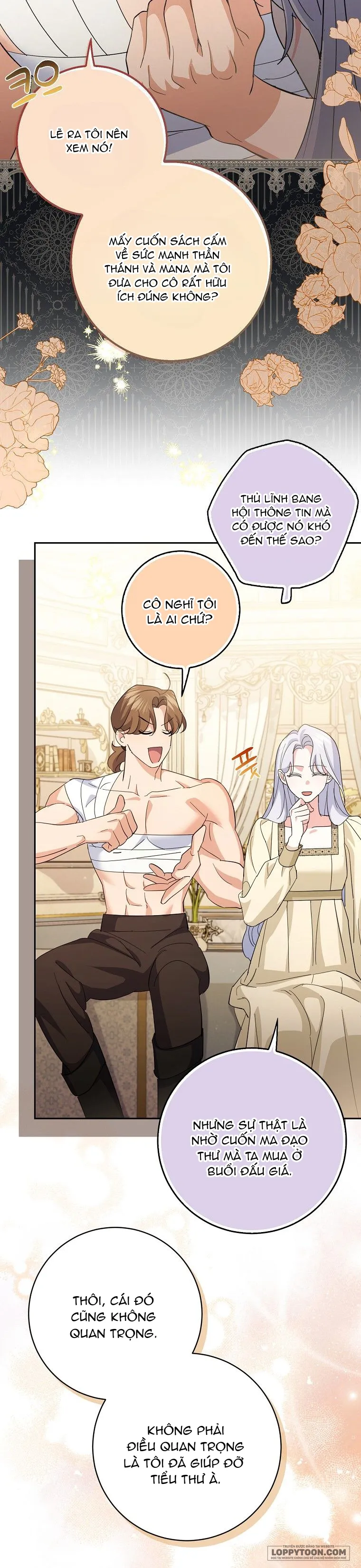 Vị Hôn Phu Phản Diện Cản Trở Con Đường Hoa Của Tôi Chap 15 - trang 27