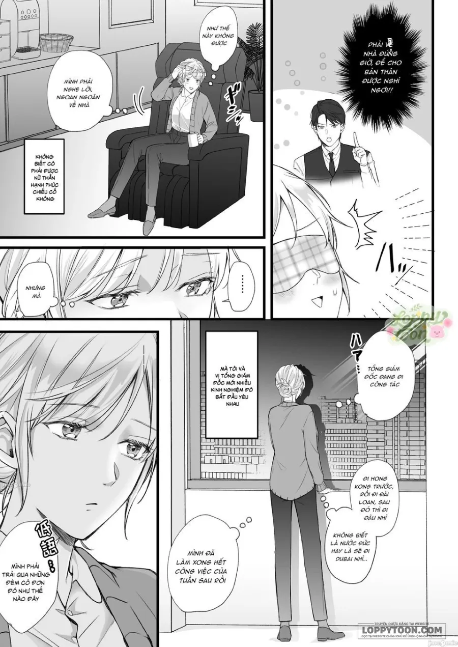 Tuyển Tập Manga Oneshot Của Loppy Chap 4.2 - Cô Nàng Lười Biếng Và Vị Tổng Giám Đốc Cưng Chiều (2) - trang 9