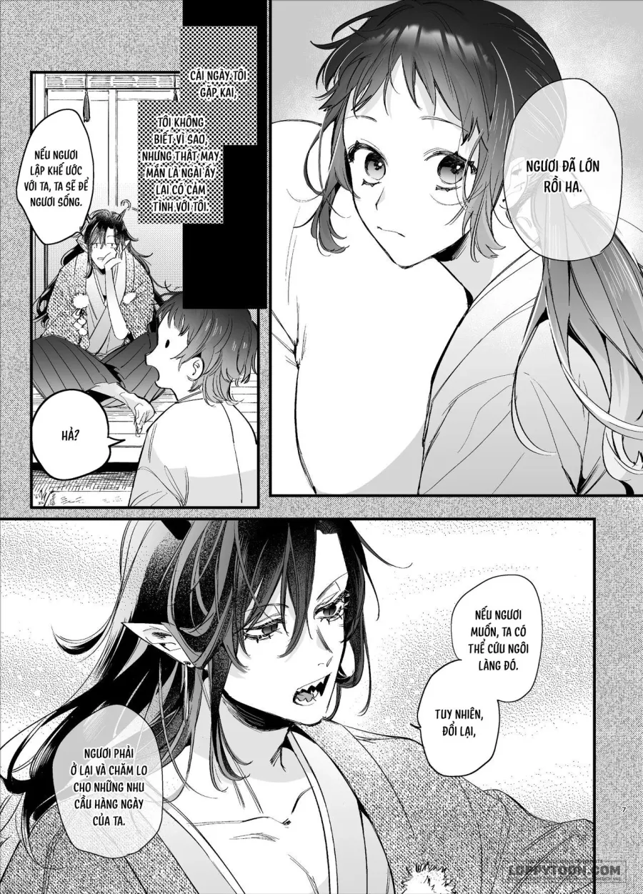 [18+] Dâng Tế Cho Yêu Thần Chap 1.1 - H+ - trang 9