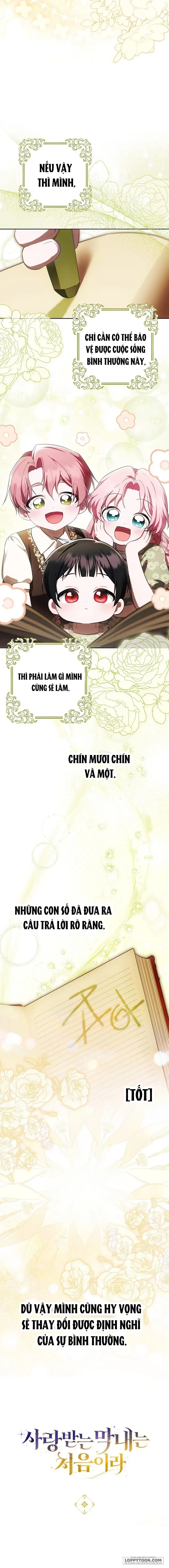 Lần Đầu Bé Út Được Yêu Thương Chap 19 - trang 20