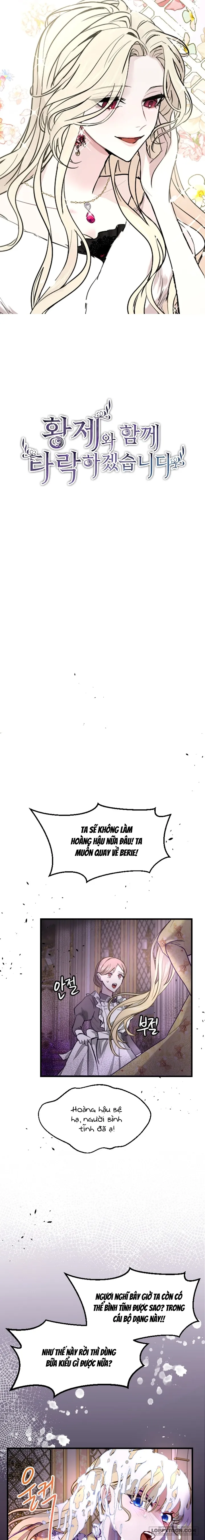 Tôi Sẽ Bị Trừ Khử Cùng Hoàng Đế Chap 8 - trang 1
