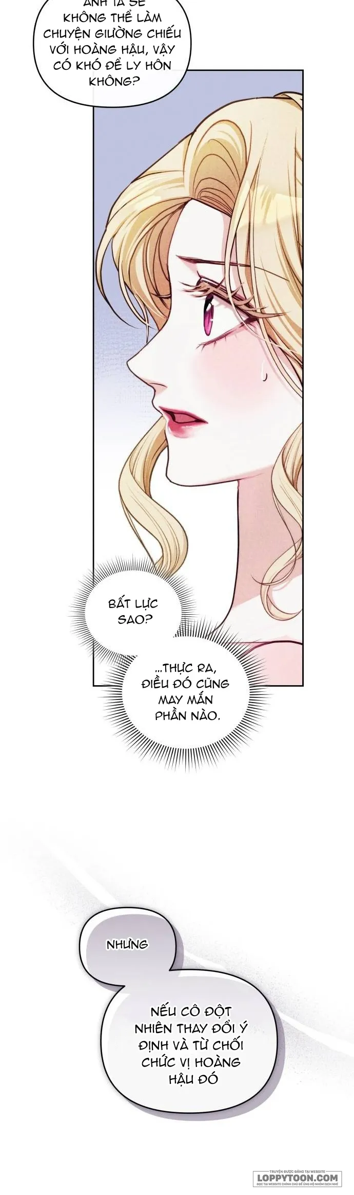 Tôi Đã Trải Qua Đêm Đầu Tiên Dù Chỉ Là Hoàng Hậu Thay Thế Chap 1 - trang 54